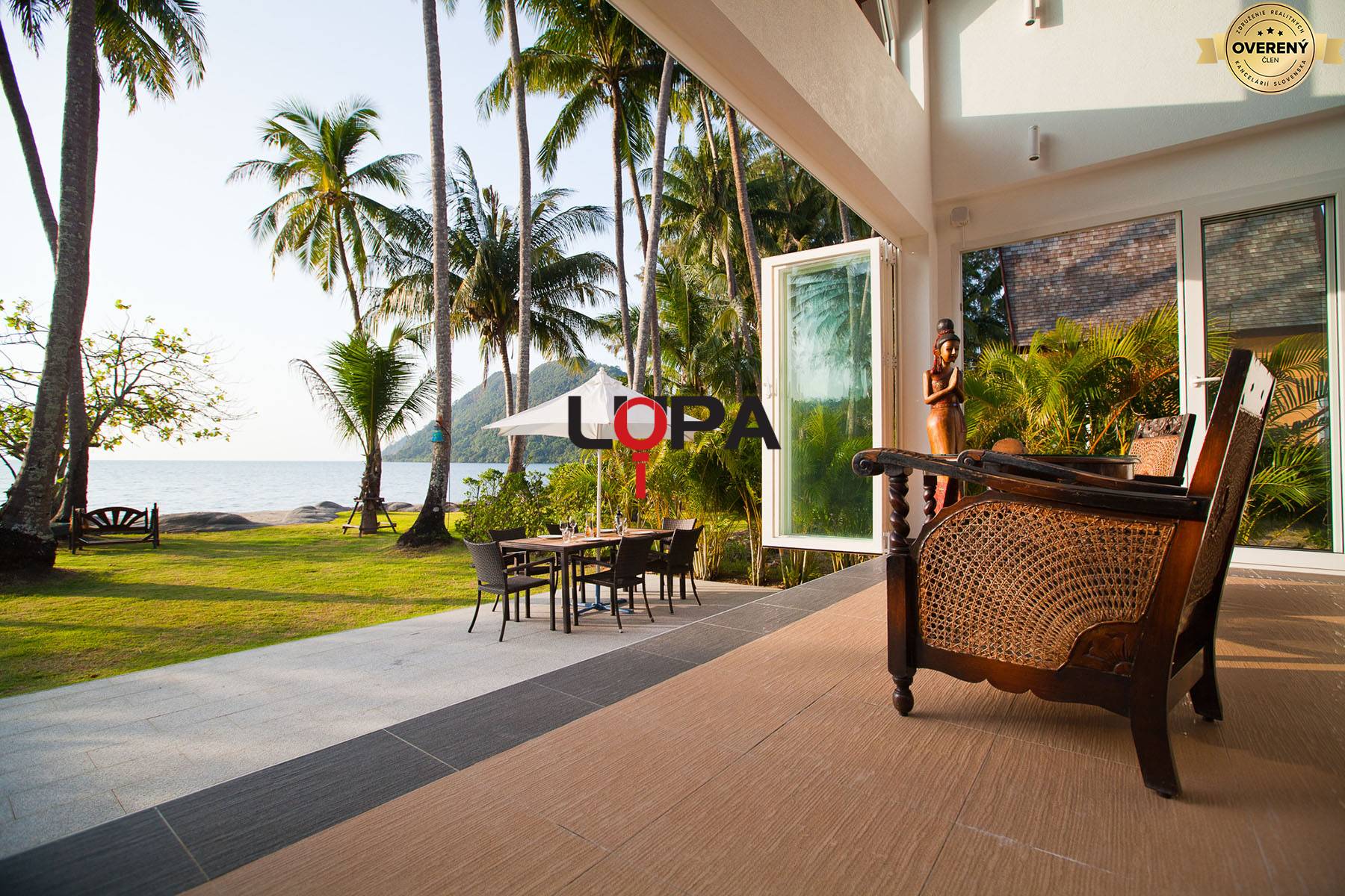 vila 02 pri pláži, s tromi spálňami na ostrove Koh Chang