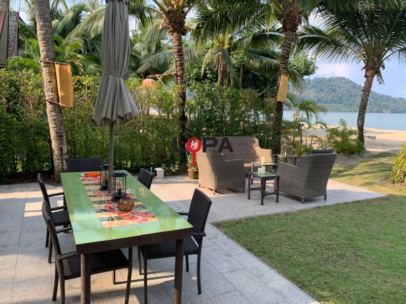 vila 02 pri pláži, s tromi spálňami na ostrove Koh Chang